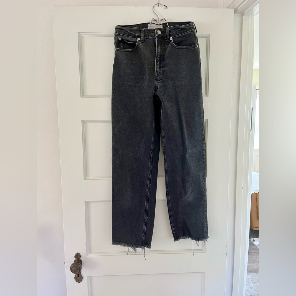 Everlane Way High Jean - Coal